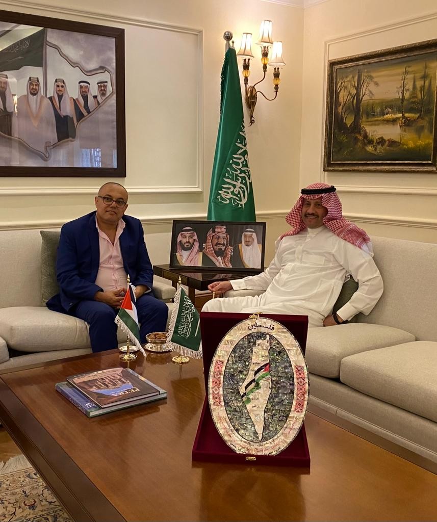 طالع تفاصيل لقاء الوزير أبو سيف بسفير السعودية لدى الأردن