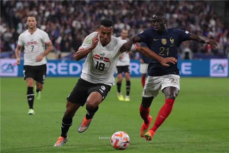 بالصور منتخب فرنسا يداوي جراحه بفوز شرفي على النمسا