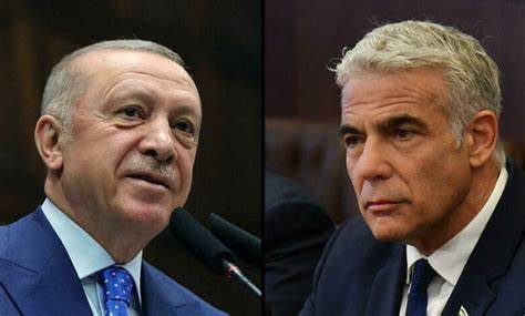 لابيد يُناقش مع أردوغان ملف الجنود الأسرى في غزة