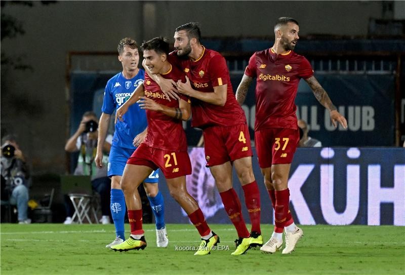 بالصور.. روما يقتنص فوزا غاليا من عقر دار إمبولي