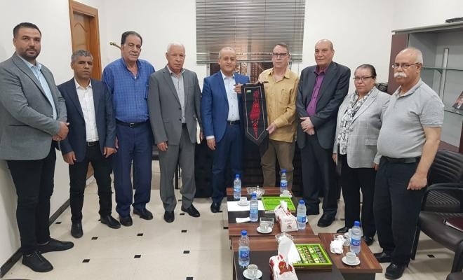 تفاصيل لقاء مزهر مع سفير كوبا في سوريا