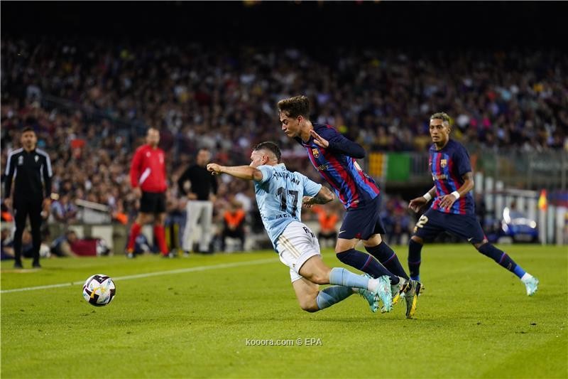 بالصور.. برشلونة ينجو من فخ سيلتا فيجو ويستعيد الصدارة