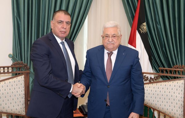 الرئيس عباس يستقبل وزير الداخلية الأردني في رام الله 