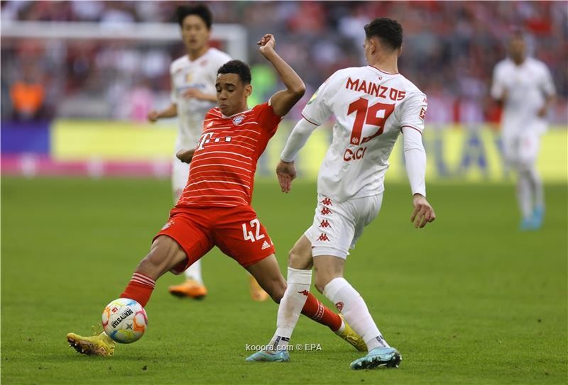 بالصور.. بايرن ميونخ يفترس ماينز وينقض على الصدارة