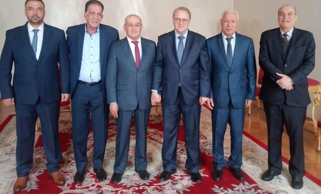 تفاصيل لقاء نائب وزير الخارجية الروسي مع وفد الشعبية برئاسة مزهر