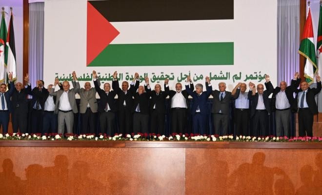 الجبهة الديمقراطية تُشيد بتفاهمات الفصائل في الجزائر