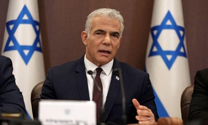 لابيد: "إسرائيل" ستشهد اغتيالات وقتلاً على خلفية سياسيّة