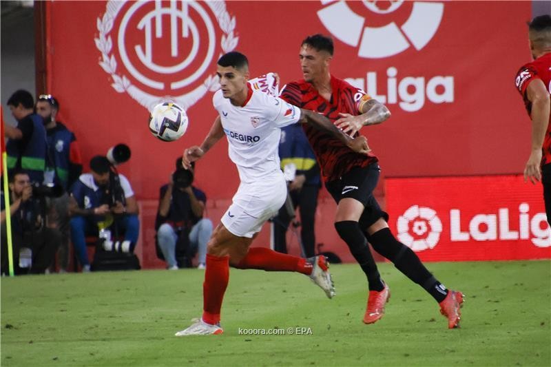 بالصور.. إشبيلية يعود بانتصار صعب من مايوركا