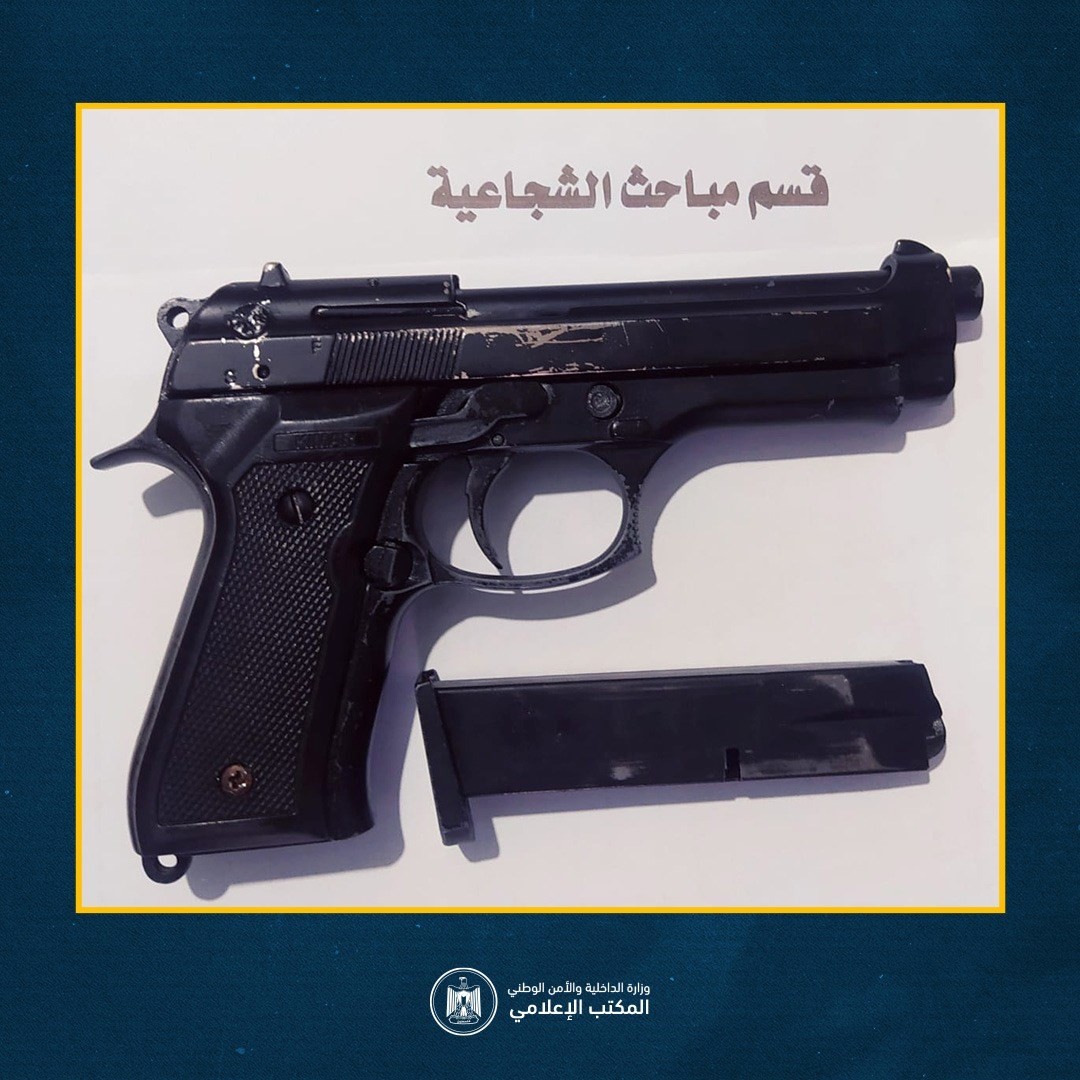 مباحث غزة توقف مواطنًا على خلفية إطلاقه النار خلال شجار عائلي