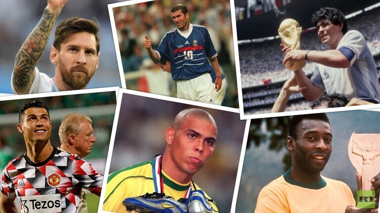 مجلة إنجليزية تختار أفضل اللاعبين في تاريخ الساحرة المستديرة..