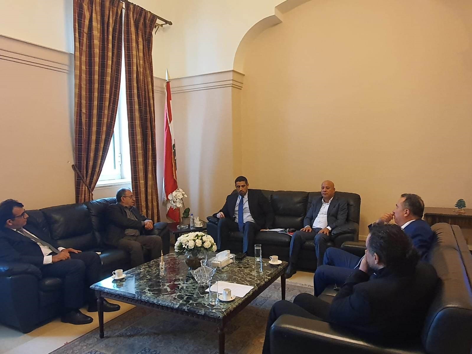 أبو هولي يبحث مع لجنة الحوار اللبناني الفلسطيني أزمة الأونروا