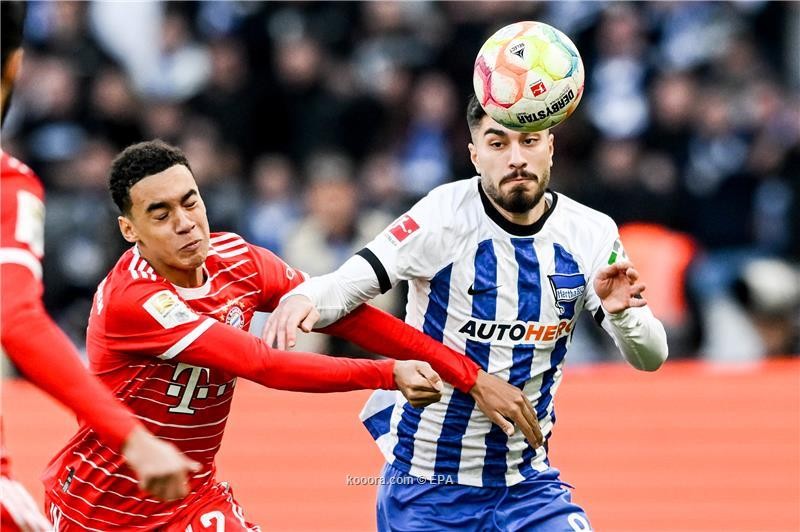 بالصور.. بايرن ميونخ ينجو من فخ هيرتا في شوط جنوني!