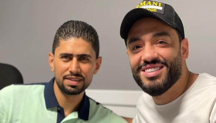 رامي جمال يسجل دويتو غنائي مع المطرب النقاش