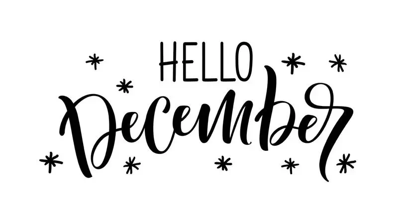 كلام جميل عن شهر ديسمبر