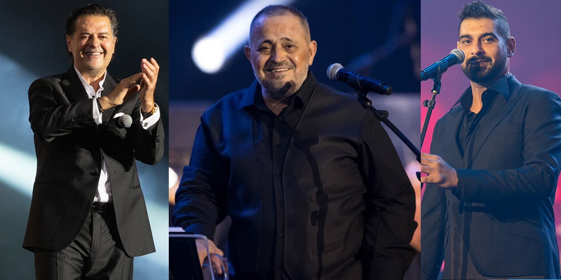 شاهد: جورج وسوف وراغب علامة وآدم  في ليلة استثنائية من موسم الرياض