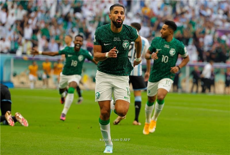 بالصور: منتخب السعودية يهزم الأرجنتين ويصنع التاريخ