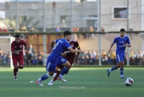 بالصور.. تعادل قاتل يحسم موقعة شباب رفح وبيت حانون