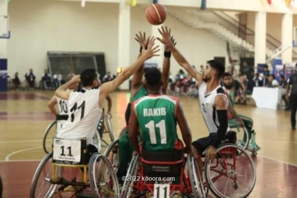 سلة فلسطين إلى نهائي بطولة الهند الدولية للكراسي المتحركة