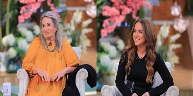 الجمعة... رنا رئيس وابنة هند رستم ضيوف "معكم" مع منى الشاذلي
