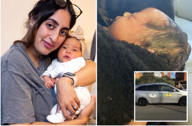 أم فى بريطانيا تدفع مصاريف الولادة في التاكسي