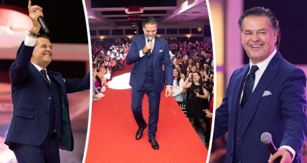 راغب علامة يكرّم معجبة شفيت من السرطان بسببه