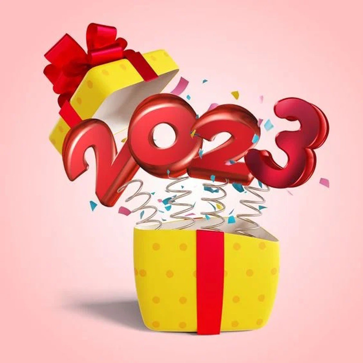 بطاقات تهنئة بالعام الجديد 2023