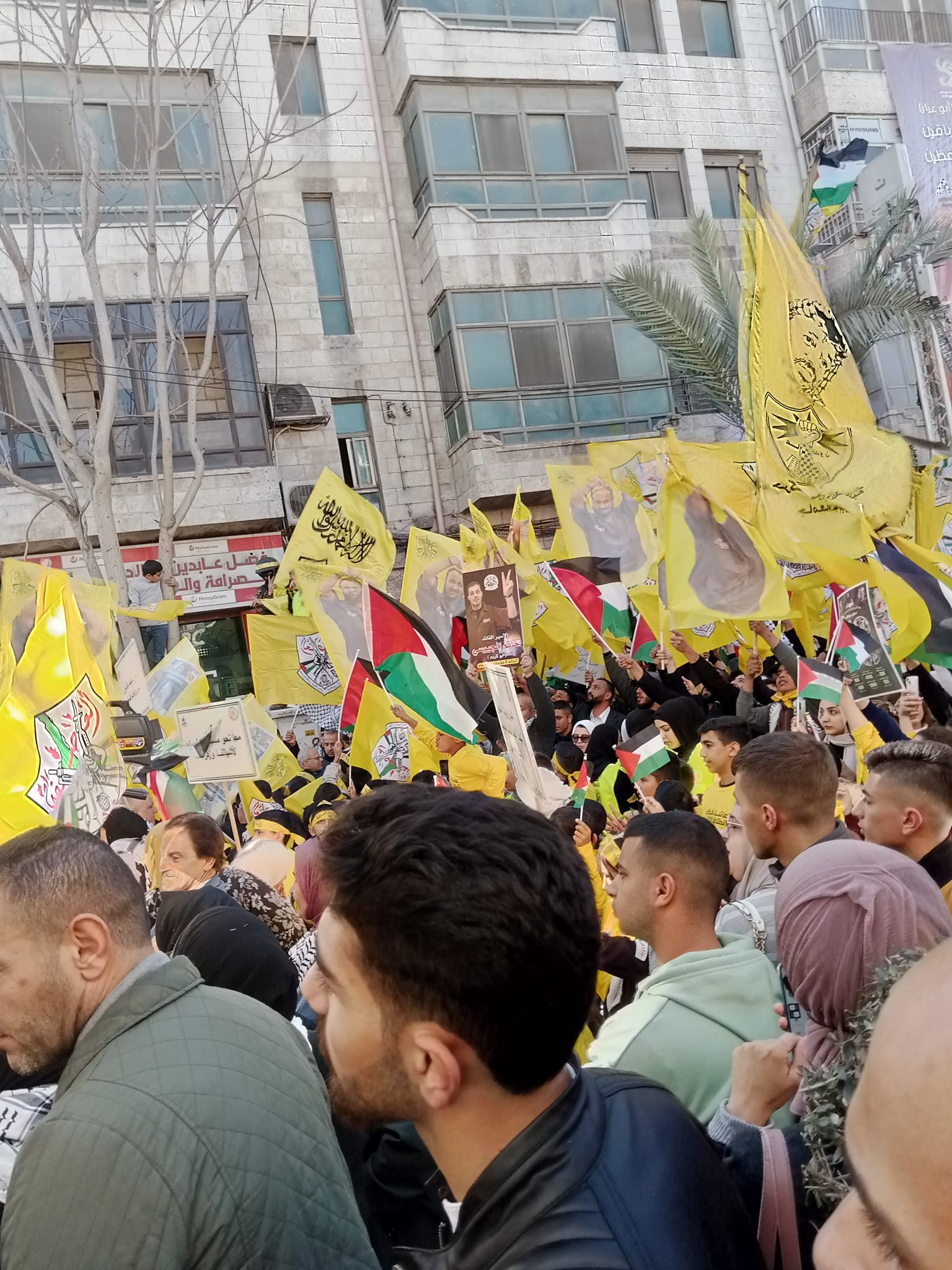 رام الله تُحيي الذكرى الـ58 لانطلاقة الثورة الفلسطينية المعاصرة