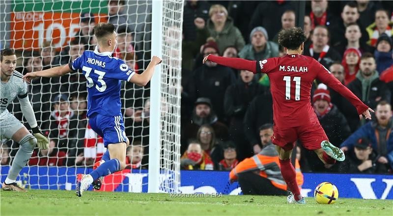 بالصور : بالنيران الصديقة ليفربول يفوز على ليستر سيتي