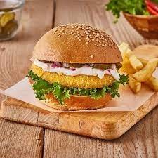 برغر السمك المقرمش