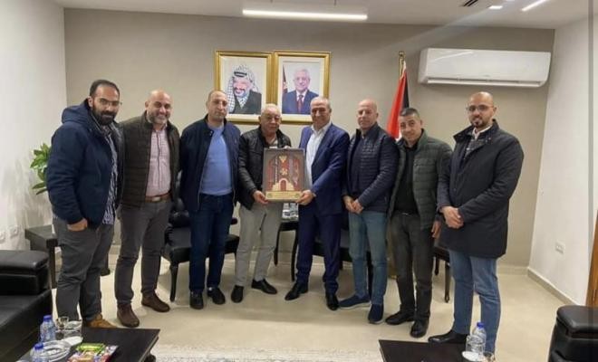 حسين الشيخ يلتقي بوفد من جمعية لفتا الخيرية في فلسطين