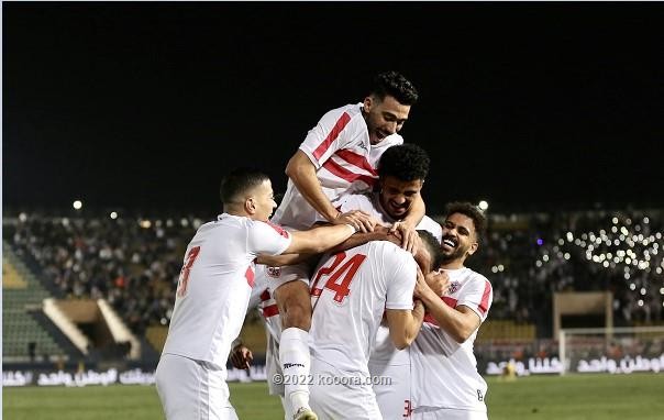 بالفيديو و الصور : الزمالك يضرب طلائع الجيش باربع قذائف