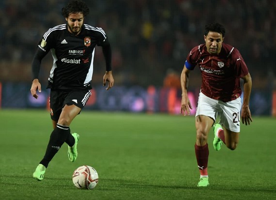 بالصور: بضربة جزاء الاهلي يتعادل مع سيراميكا كليوبترا !!!