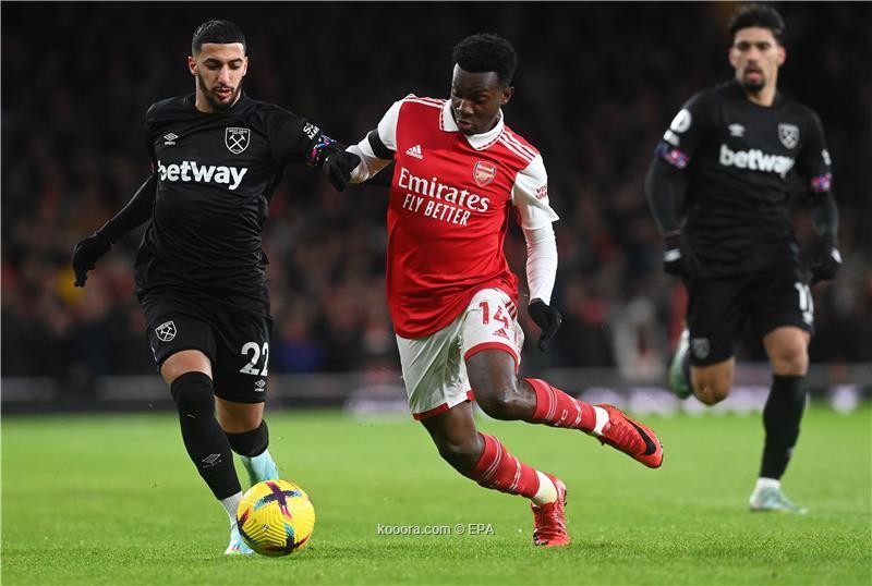 بالصور : ارسنال يقلب الطاولة على وستهام ويفوز بثلاثية