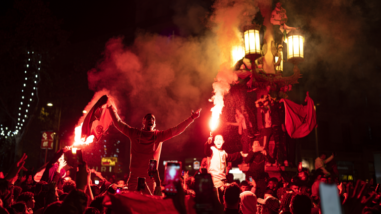 "سيدفعون الثمن".. روما مستاءة من تصرفات المغاربة عقب فوز منتخبهم على إسبانيا