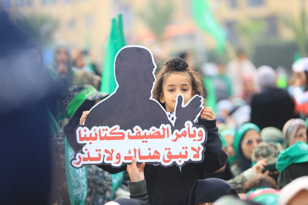 خلال انطلاقة حماس الـ35