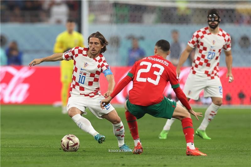 بالصور : كرواتيا تفوز على المغرب وتحتفظ بالمركز الثالث