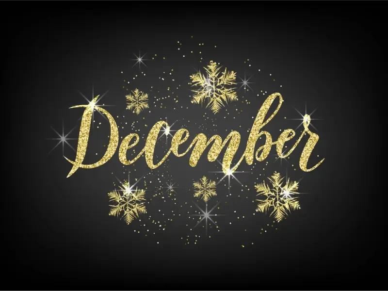كلام جميل عن شهر ديسمبر