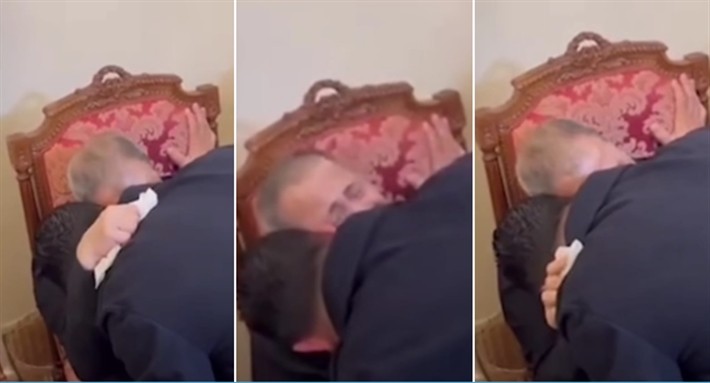 جورج وسوف وزياد برجي يدخلان في نوبة بكاء في عزاء نجله وديع