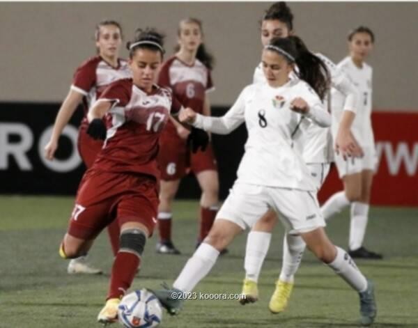 تعادل ناشئات الأردن وفلسطين في بطولة غرب آسيا