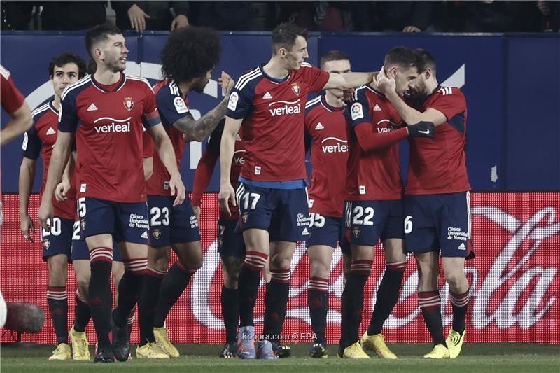 بالصور : أوساسونا يهزم مايوركا بالدوري الإسباني