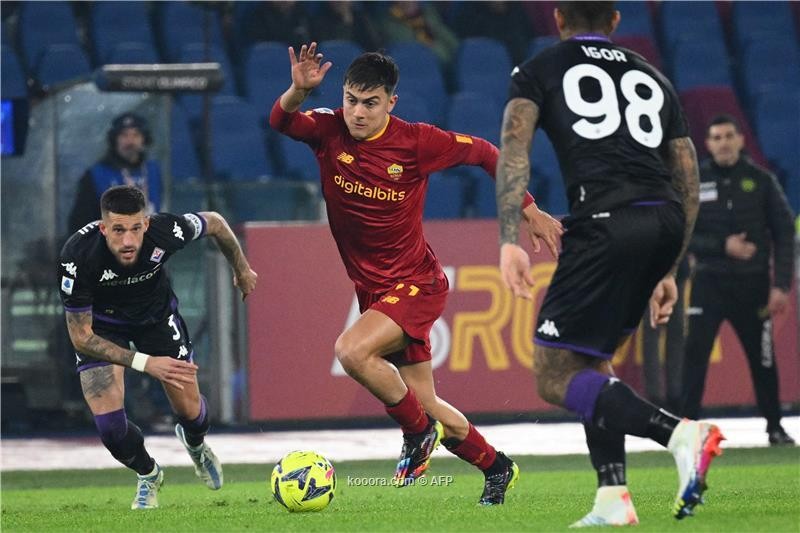 بالصور : ديبالا يتوهج ويقود روما للفوز على فيورنتينا المنقوص