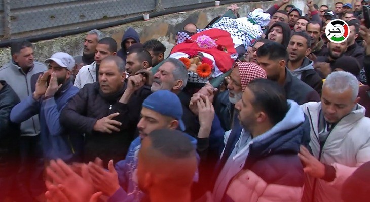 بالفيديو: جماهير شعبنا تُشيع جثمان الشهيد أحمد كحلة في رام الله