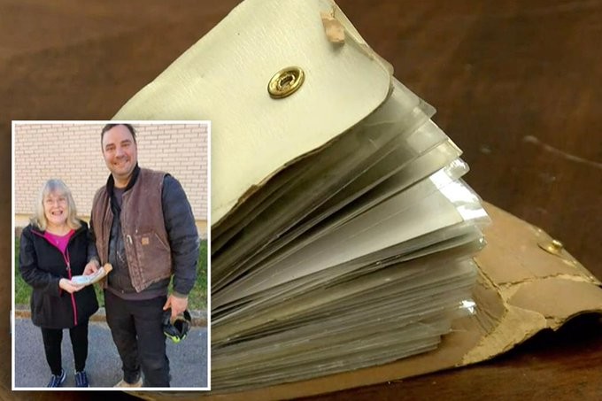 أمريكية تعثر على محفظتها بعد 50 عامًا من فقدها