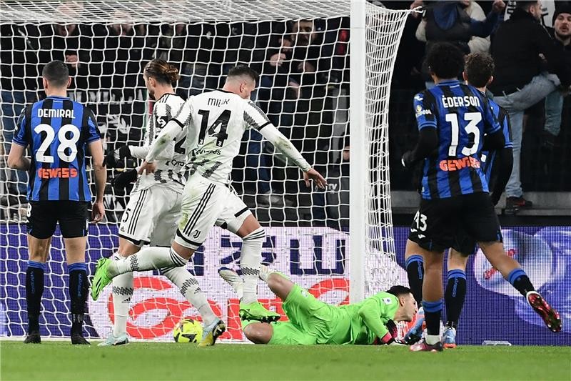 بالصور: دي ماريا ينقذ يوفنتوس من السقوط أمام أتالانتا