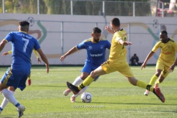 بالصور.. شباب جباليا يقتحم المربع الذهبي بانتصار قاتل على النصيرات