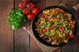 مفركة كوسا باللحمة