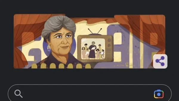 بصورة 'ماما نونا' جوجل يحتفل بذكرى ميلاد الراحلة كريمة مختار