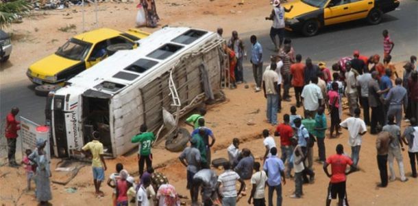 مصرع 38 شخصًا جراء حادث تصادم حافلتين في السنغال