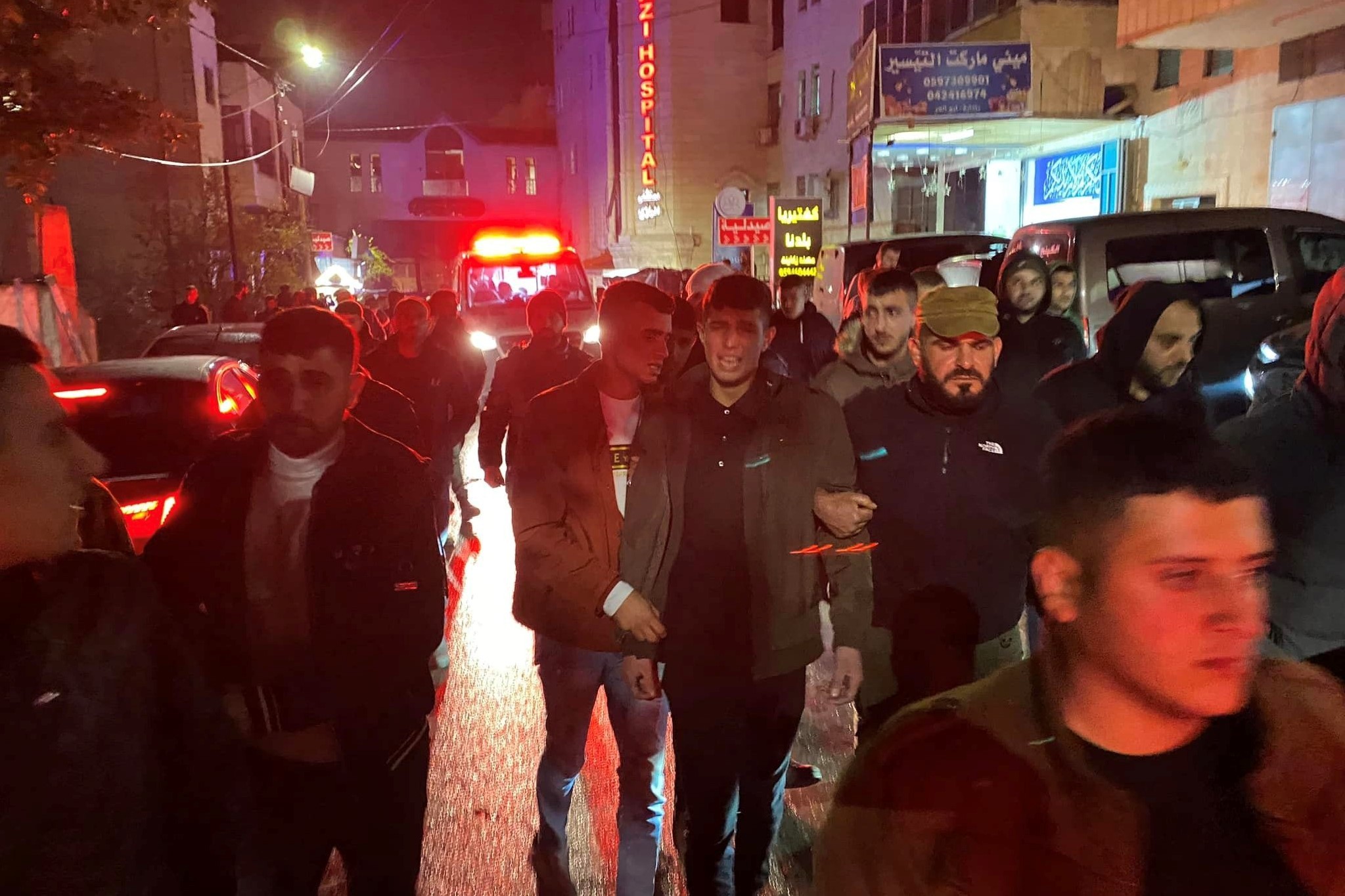 تظاهرة حاشدة في جنين تنديدًا بجرائم الاحتلال