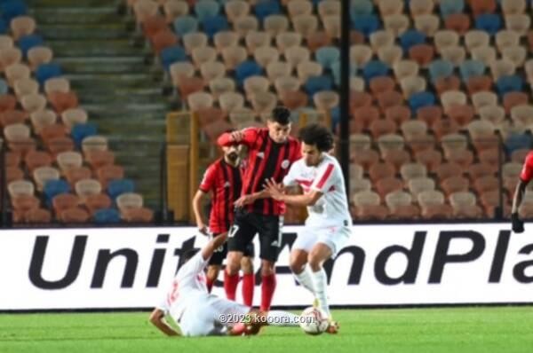 بالصور: الزمالك يواصل نزيف النقاط بالتعثر أمام الداخلية
